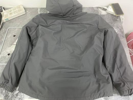 瑕疵Calvin Klein/CK 男士保暖防风拒水夹棉纯色拉链连帽棉衣夹克外套 商品图0