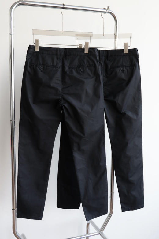 E.Z 春季款 黑色 弹力棉质长裤 XXK189 商品图4
