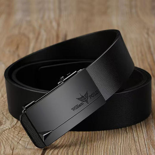 爆款推荐！新款英皇保罗男士皮带 纯牛皮 自动扣内穿 商务休闲时尚腰带 专柜礼品盒 自用送礼好物！ 商品图5