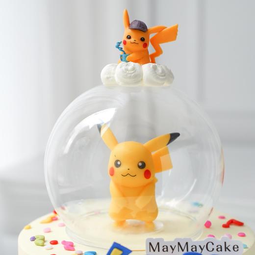 皮卡丘·主题蛋糕（含玻璃罩 拿时注意）【B5040】 商品图2