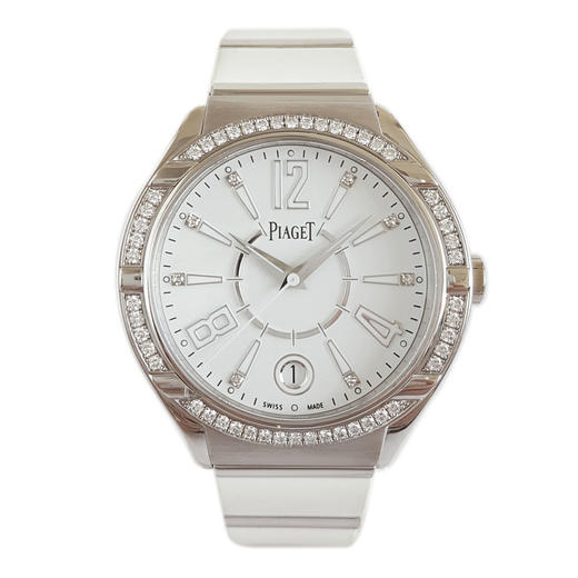 【95新】PIAGET 伯爵PIAGET POLO 系列G0A35014石英机芯38MM（女款）日期显示240725NJS01 商品图0