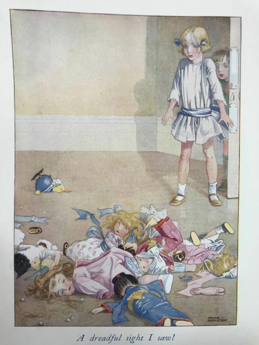 约20世纪早期 克拉多克夫人《约瑟芬的生日》 阿普尔顿8幅彩色与多幅黑白插图 精装16开 商品图7