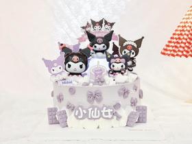 女孩款 Sanrio三丽鸥库洛米 甜酷紫色系 派对