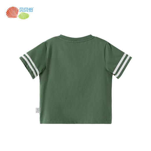 贝贝怡夏季男童短袖T恤ZB2ES016 商品图5