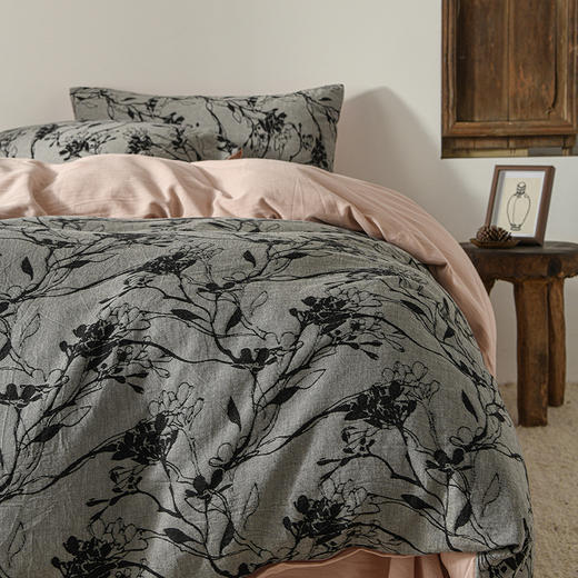 顶柔60支色织空气棉四件套-TJ1670 商品图6