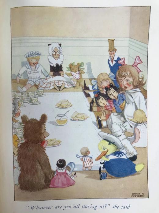 约20世纪早期 克拉多克夫人《约瑟芬去旅行》 阿普尔顿8幅彩色与多幅黑白插图 精装16开 商品图5