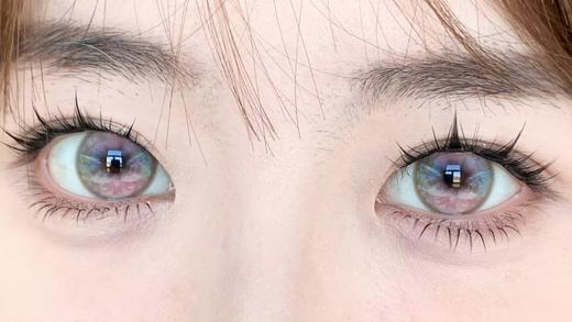 HUOHUOCON半年抛美瞳 荧翅闪蝶 14.5mm 商品图0