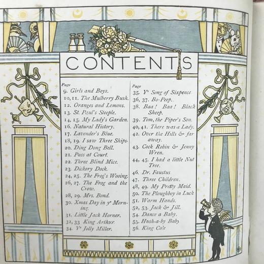 约19世纪后期 宝贝的歌剧 沃尔特·克兰56页彩色插图 布脊精装 商品图3