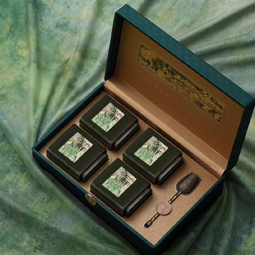 头采皮盒【毛尖 四罐＋勺】65元一套/一件12套/约装7/8两左右 商品图0