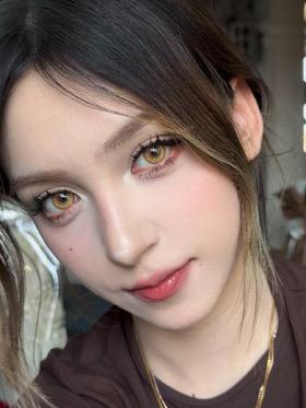 pupp buli半年抛美瞳 尘封雪影 14.2mm