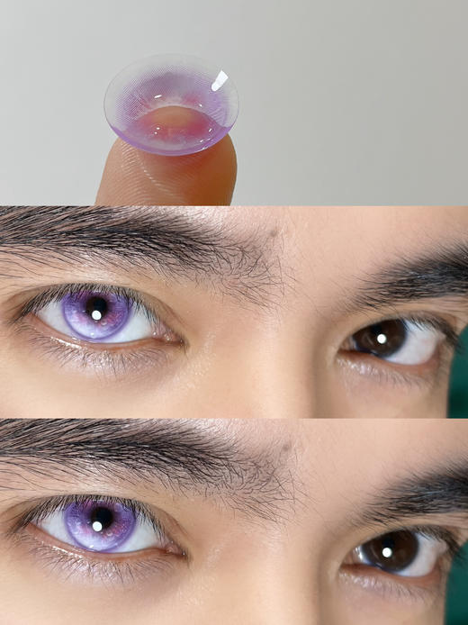 HUOHUOCON半年抛美瞳 潘神泡沫 14.5mm 商品图0