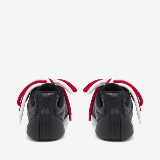 ALEXANDER MCQUEEN 麦昆 男士浮雕倒置骷髅 Flexion 休闲运动鞋 黑色 807874 WHABE 1000 商品图2