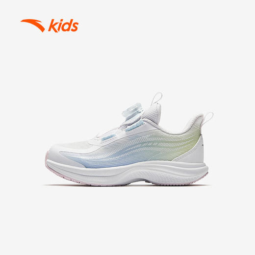 安踏儿童运动鞋女小童犟弹科技跑步旋钮扣氢跑2.0跑鞋322529903 商品图1