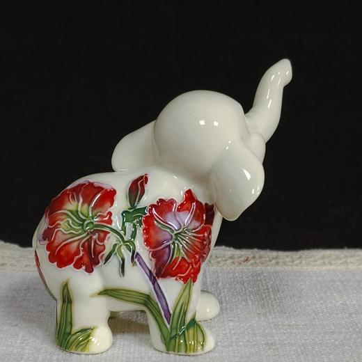 Old Tupton Ware的浮雕瓷偶小象，保值老牌瓷器艺术工坊，活泼可爱的小象满脸笑容 商品图4