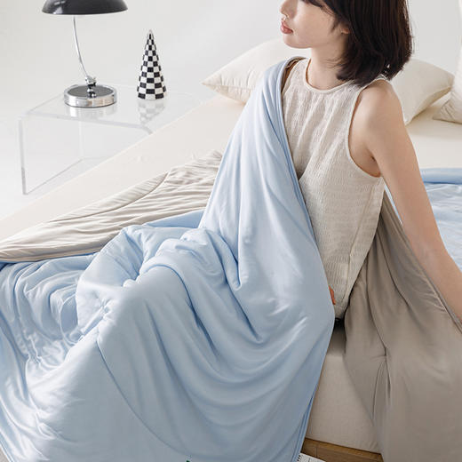 顶柔雾海冰柔有机竹粹软凉被-BX2251 商品图5