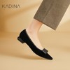 【KADINA】  AF3  卡迪娜2025春季新款低跟尖头蝴蝶结浅口通勤女单鞋KS251538 商品缩略图1