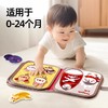 撕撕书婴儿撕不烂可啃咬宝宝布书魔术贴安静手撕书早教玩具可水洗 商品缩略图1