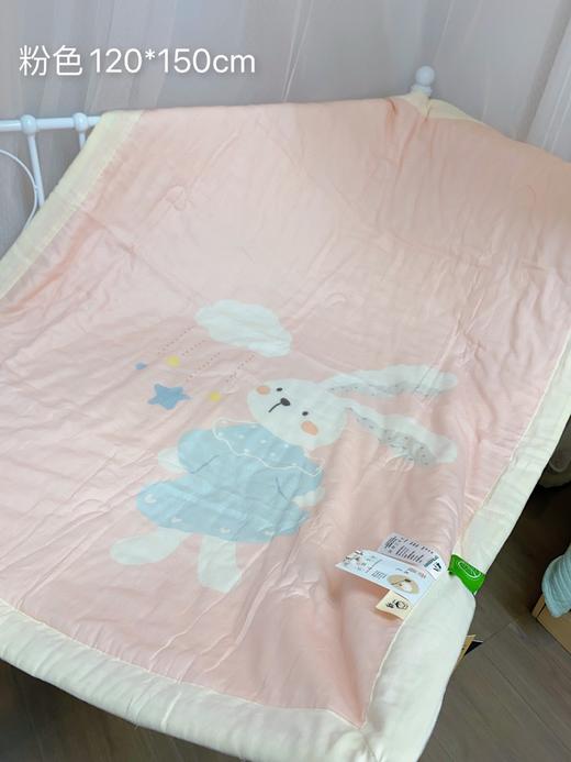 双层纱布棉花夏被 120*150cm全棉儿童夏季空调被 精选新疆长绒棉 100%全棉双层纱布亲肤透气 商品图5