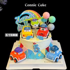 汽车总动员 小汽车蛋糕