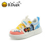 BDuck小黄鸭童鞋女童板鞋低帮春季小童儿童白色休闲童鞋24-32 B3586975 商品缩略图1