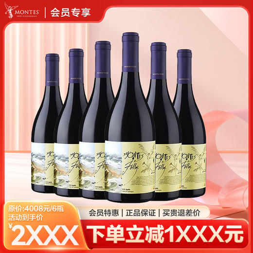 【蒙特斯·高端三剑客】名庄系列红葡萄酒_750ml（紫天使/富乐/欧法M） 商品图1