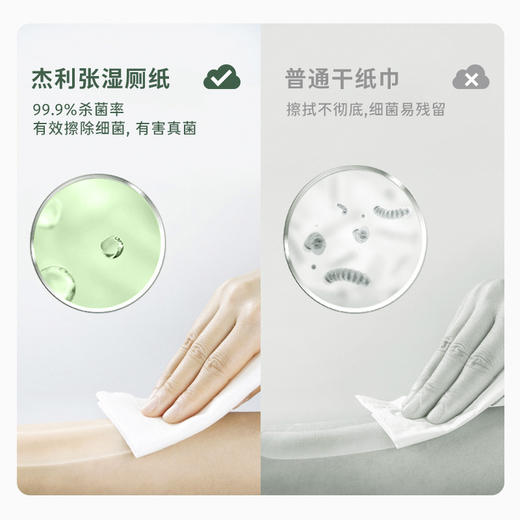 湿厕纸家庭实惠装洁厕湿巾擦屁屁男女可用WS20805 商品图3