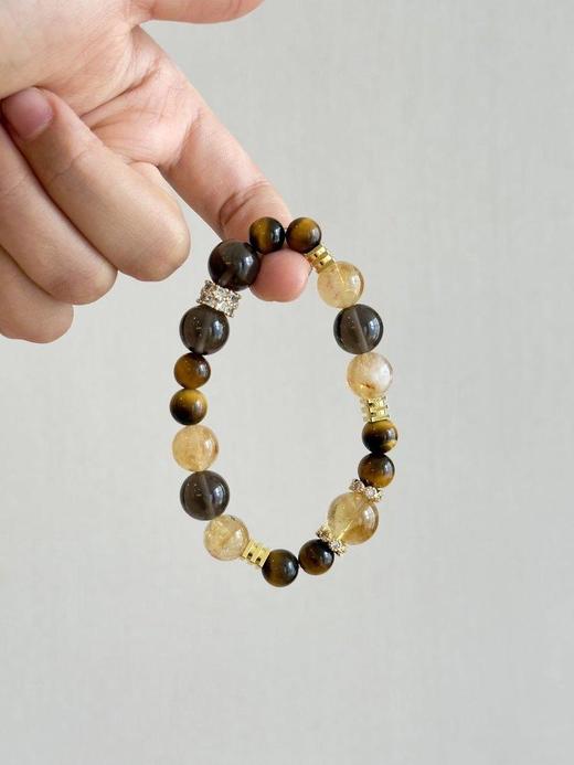 王嘉尔同款金霸大综合水晶手串招财转运还能百搭出圈！！打工人的玄学救命稻草男女同款情侣系（EJ） 商品图2