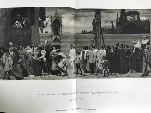 约20世纪初 世界名画图集（全2卷） 144幅插图 漆布精装8开 商品图4