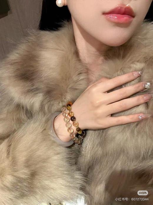 王嘉尔同款金霸大综合水晶手串招财转运还能百搭出圈！！打工人的玄学救命稻草男女同款情侣系（EJ） 商品图12