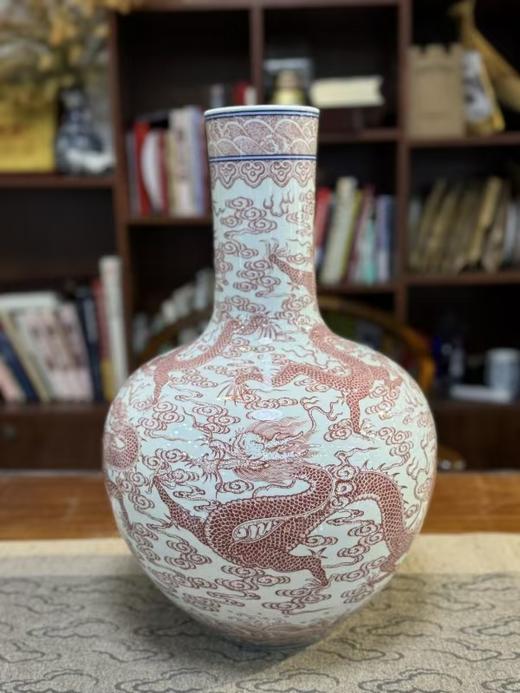 五龙天球瓶 商品图0