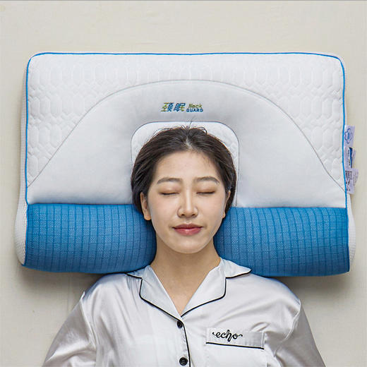自然醒颈眠牵引护颈枕人体工学分区反牵引枕芯成人睡觉专用枕头侧睡不易塌陷变形整头XK 商品图3