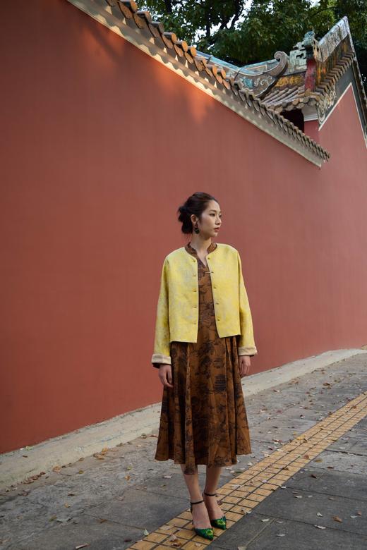 高级百搭外套SZ1A55-栀黄、凝脂 商品图2