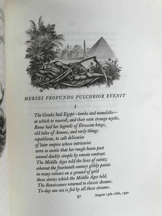 限量525册！1932年 爱德华·詹姆斯《下一卷》 拉·惠斯勒特约20幅插图 漆布精装16开 商品图12