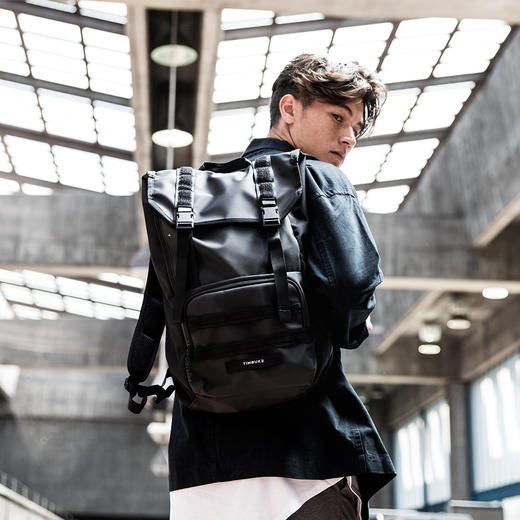 TIMBUK2 男士黑色双肩包大容量双肩背包 商品图1