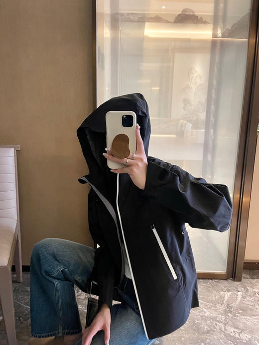 代工厂原版面料蒙K同款压胶防水冲锋衣夹夹克 商品图5