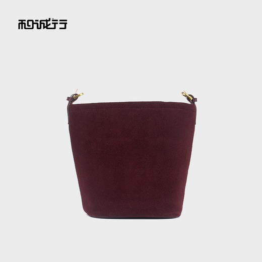 和诚行 2023新款复古大容量水桶包女百搭休闲单肩腋下包包4420088 商品图4