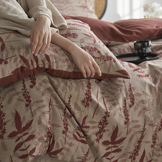 顶柔60支色织空气棉四件套-TJ1670 商品图2