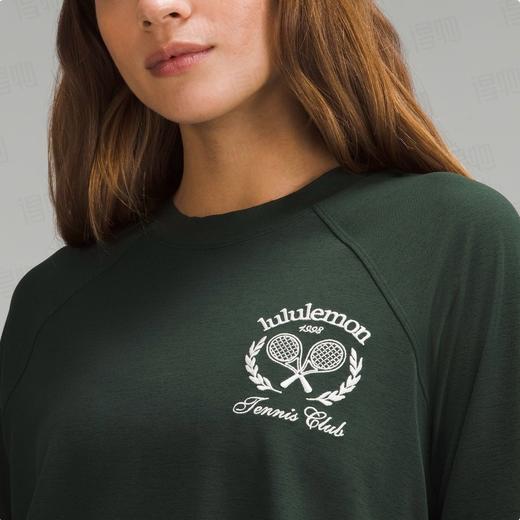 宝藏单品 lululemon露露乐蒙  假两件品牌logo宽松长袖插肩袖T恤 女款！ 商品图3