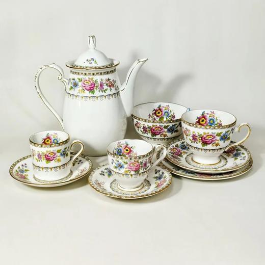 英国皇家格拉夫顿东方花朵Malvern系列下午茶套组 商品图0