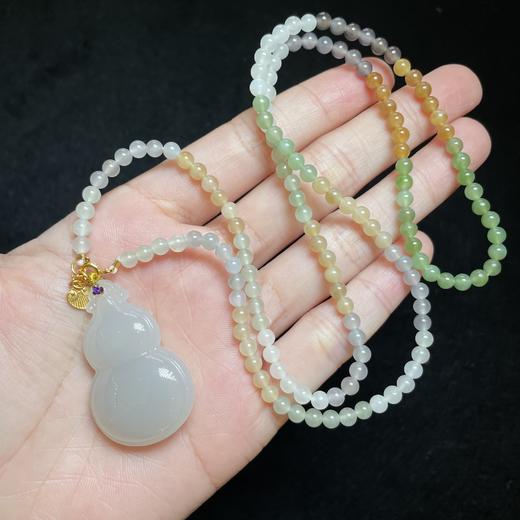 S925和田玉葫芦项链 商品图0