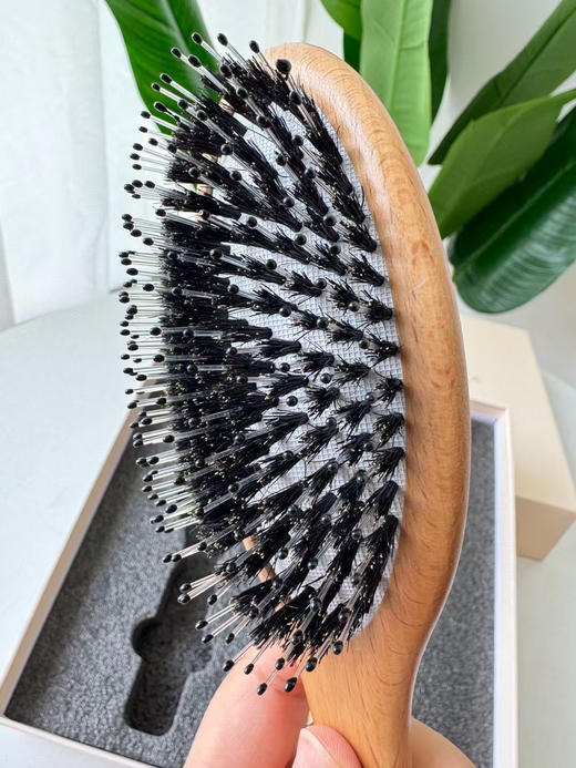 正品Foundever梳子套装，德国进口榉木！
柜子399+一套！猪鬃毛+气囊气垫梳套装！
爆款（一盒2个梳子）爱的礼物🎁 商品图10