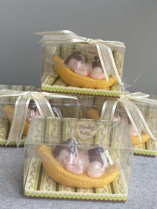 「配件」香蕉床小猴蜡烛 商品图0