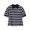 休闲撞色翻领条纹设计感泡泡袖POLO衫2025春 商品缩略图4