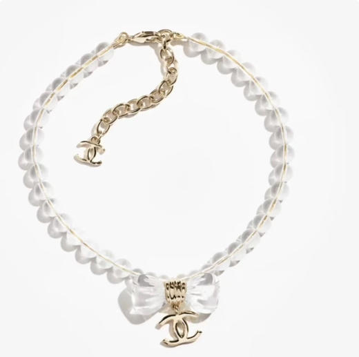CH-J 25P 亚克力蝴蝶结choker 商品图1