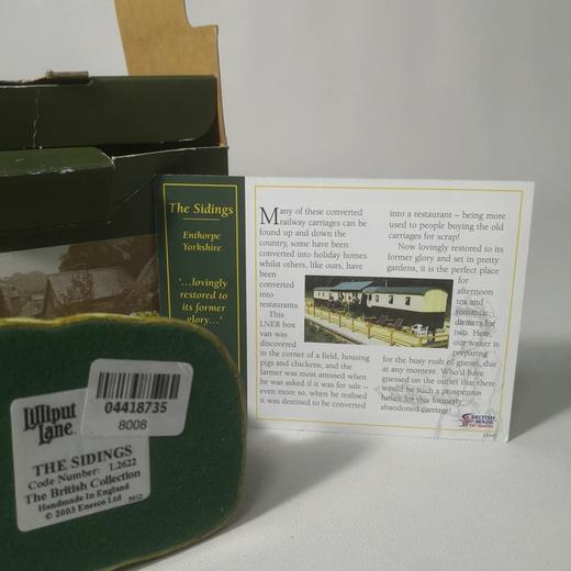 巴士移动餐厅 英国Lilliput lane 2003年微缩建筑 商品图7