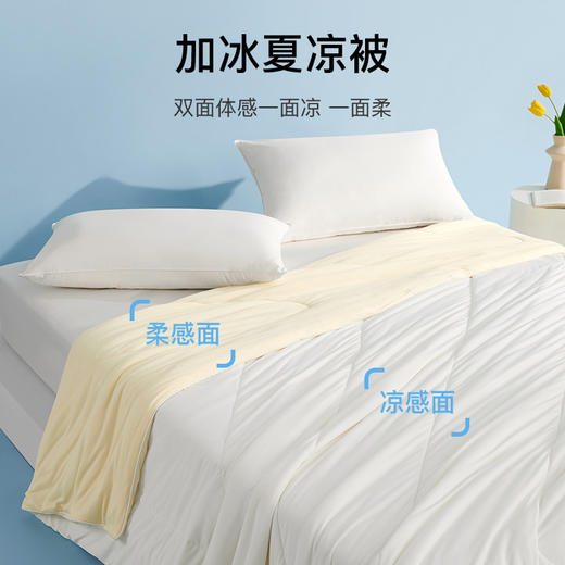 舒飘儿-奶盖超柔夏凉被 | 双面设计、双面睡感、柔软细腻、简约大气 商品图1