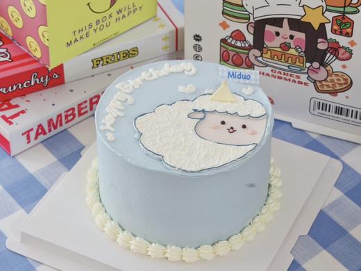 卡通主题款 生肖羊咩咩 手绘 商品图0