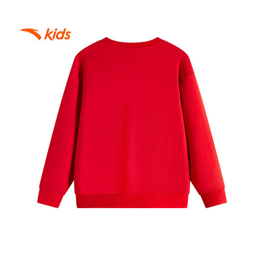 安踏儿童女大童针织套头衫2025春舒适柔软亲肤休闲卫衣潮362518704 商品图5