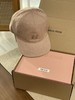 miumiu缪缪春夏休闲百搭简约帽子LOGO刺绣潮流鸭舌帽户外出行防紫外线遮脸遮阳帽闺蜜棉棒球帽男女同款情侣款（CO） 商品缩略图1
