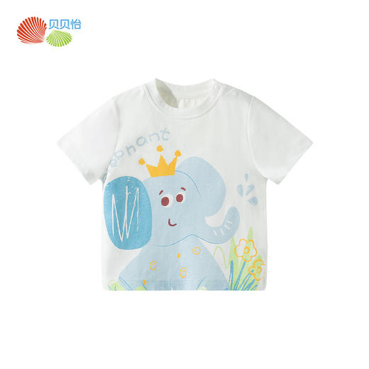 贝贝怡夏季男童短袖T恤ZB2ES031 商品图3